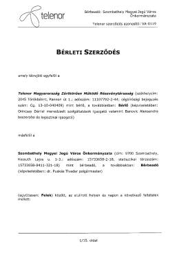 TELENOR_bérleti szerződés