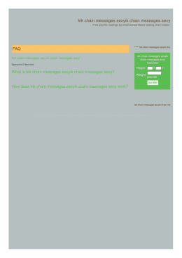 kik chain messages sexyik chain messages sexy