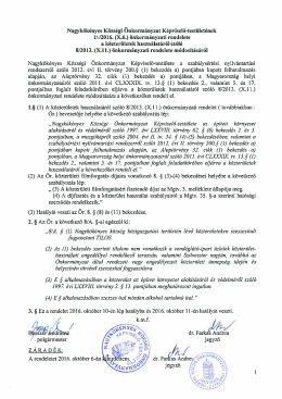 2016.(X.6.) &ouml;r. a k&ouml;zter&uuml;letek haszn&aacute;lat&aacute;r&oacute;l sz&oacute;l&oacute; 8