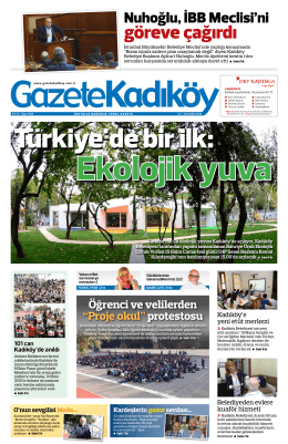 göreve çağırdı - Gazete Kadıköy