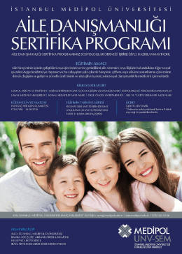 Page 1 AİLE DANIŞMANLIĞI SER | |