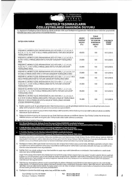 Page 1 C. BAŞBAKANLIK 9ZELLEŞTİRME 1 D A R E S Mukreti