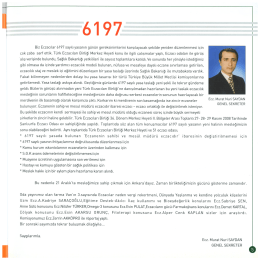 6197 - Türk Eczacıları Birliği E