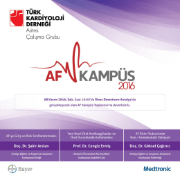 Antalya - T&uuml;rk Kardiyoloji Derneği