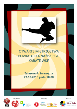 otwarte mistrzostwa powiatu poznańskiego w karate wkf
