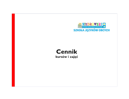 Cennik