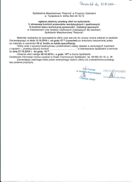 tutaj - Sp&oacute;łdzielnia Mieszkaniowa "Radunia"