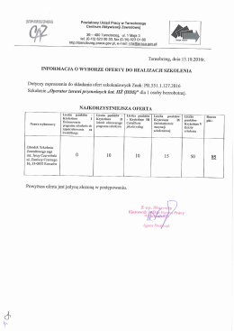 Page 1 (:`|}|}|}||}}: Powiatowy Urząd Pracy w Tarnobrzegu Centrum