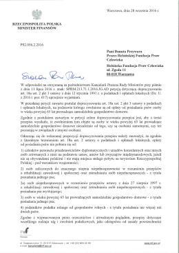tutaj - Helsińska Fundacja Praw Człowieka