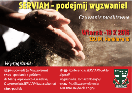 Wtorek -18 X 2016 - urszulanki.edu.pl