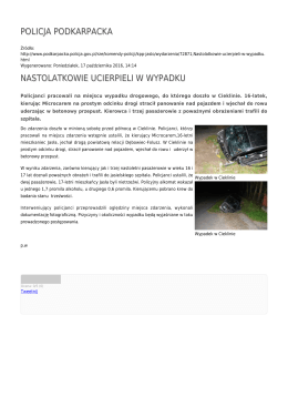 Generuj PDF - Policja Podkarpacka