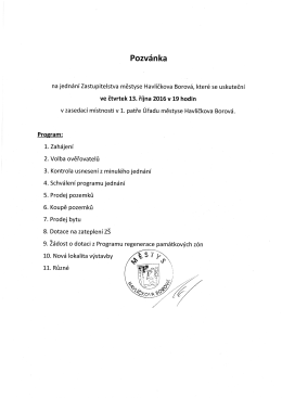 zde ke stažení - Obec Havlíčkova Borová