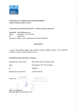 Page 1 POVOD&Iacute; MORAVY ROZHODNUT&Iacute; O V&Yacute;BĚRU