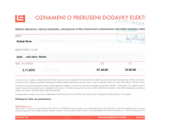 Page 1 Y ELEKT * GRUpra- Kutná Hora OBEC |