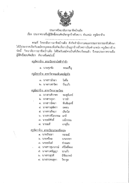 Page 1 ประกาศวิทยาลัยการอาชีพบ้านผือ * – - 1 - - -