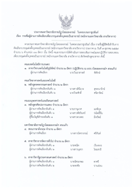 Page 1 ประกาศมหาวิทยาลัยราชภัฏวไลยอลงกรณ์ ในพระบรมราชูปถัมภ์ ๘ ๘