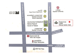 แผนที่ โรงแรมมารวย การ์เด้นท์ กรุงเทพมหานคร