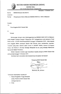 surat ikahi - Pengadilan Tinggi Denpasar