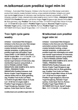 m.telkomsel.com prediksi togel mlm ini