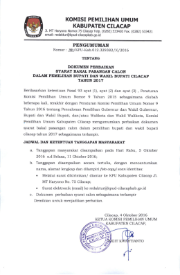 Unduh - KPUD Cilacap