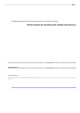 Red lobster portal dish