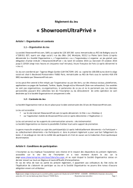 ShowroomUltraPrivé - Showroomprive.com