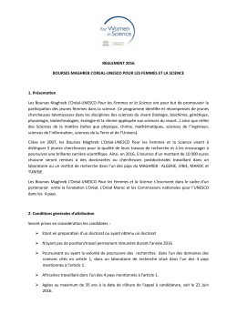 reglement bourses maghreb FRANCAIS 2016