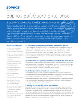 Sophos SafeGuard Enterprise