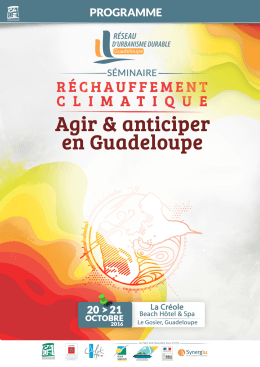 programme - DEAL Guadeloupe