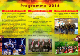 programme - Office de Tourisme - Saint-Girons Saint