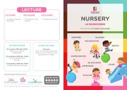 nursery - Le Microcosme