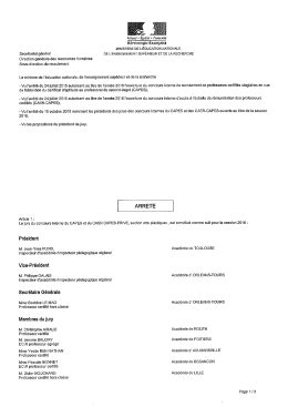 Page 1 - KËfi#HŁ1ťg|JË FRANÇAIŠE MINISTÈRE DE L