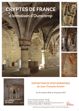 cryptes de france - Paris Historique