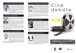 Cine debate - Revista digital del Somontano de Barbastro