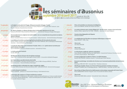 le consulter - Ausonius - Université Bordeaux Montaigne