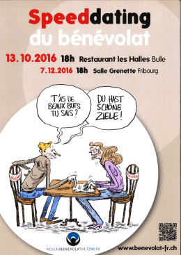 Page 1 speeddating 13.10.2016 18h Restaurant les Halles Bulle