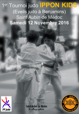 Règlement animation - Judo Club Saint Aubin de Médoc