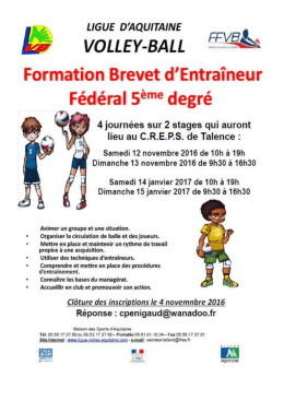 bef-5 - club de volley AGJA