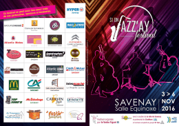 Programme - Si on Jazz`ay festival
