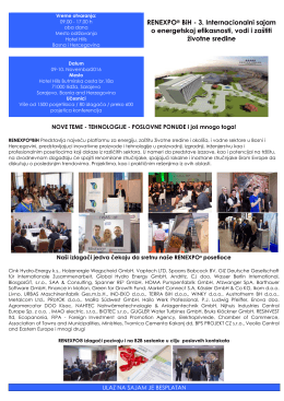 RENEXPO® BiH - Energetski portal Srbije