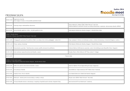 Moodle Moot SR 2016 finalni program