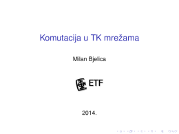 Komutacija u TK mrežama