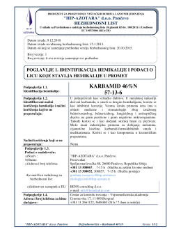 KARBAMID 46%N 57-13-6