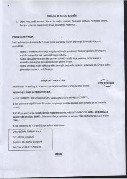 poklon za mamu sadrži