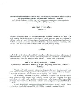Viac inform&aacute;ci&iacute; n&aacute;jdete TU v PDF dokumente.