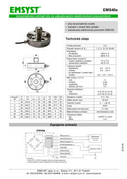 EMS40e - EMSYST spol. s ro