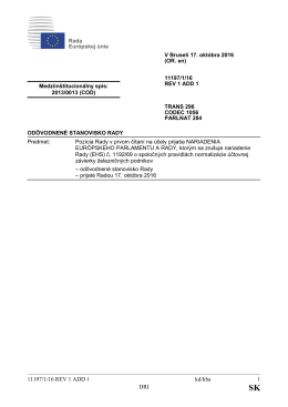 11197/1/16 REV 1 ADD 1 kd/kba 1 DRI