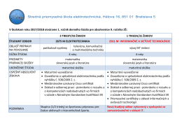 Stredn&aacute; priemyseln&aacute; &scaron;kola elektrotechnick&aacute;, H&aacute;lova 16, 851 01