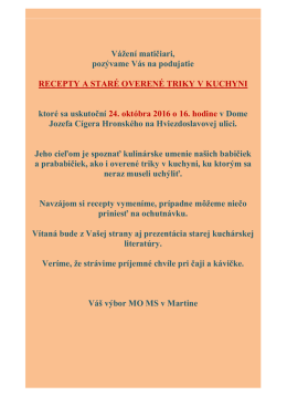 Pozvánka