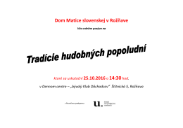Pozvánka